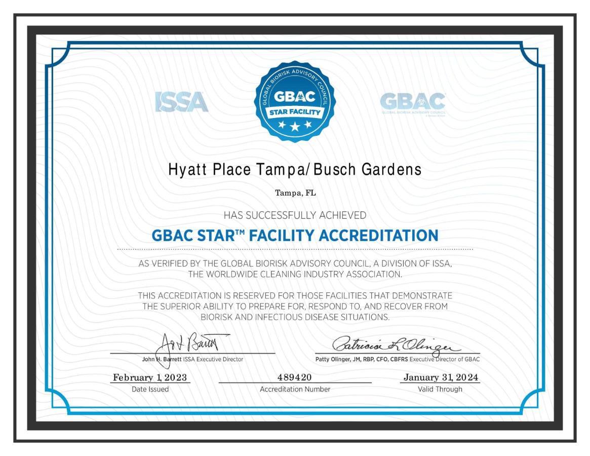Hyatt Place Tampa Busch Gardens Luaran gambar