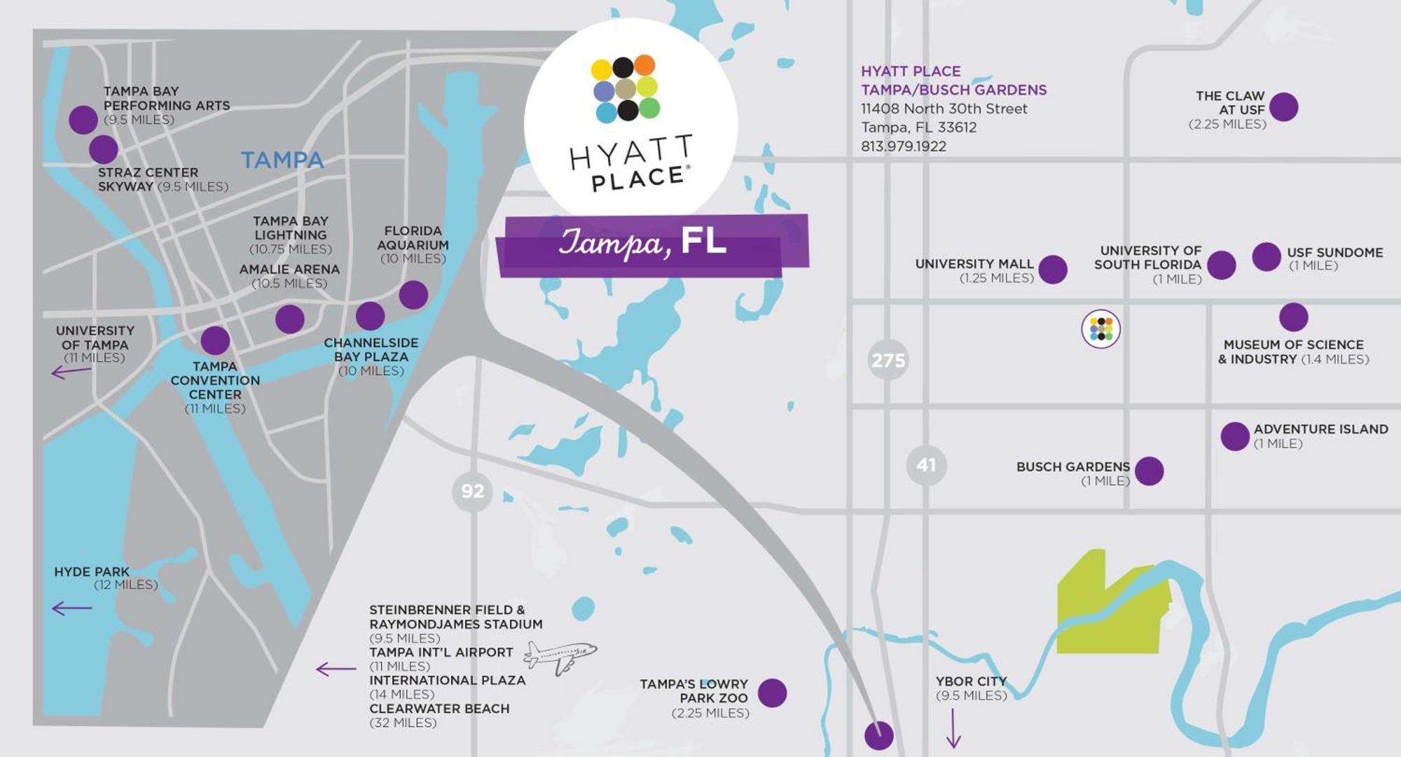Hyatt Place Tampa Busch Gardens Luaran gambar